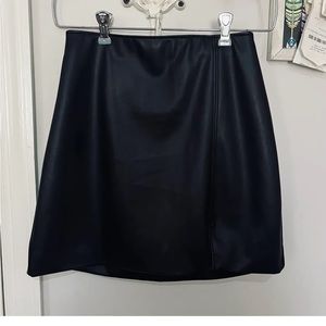 Leather Mini Skirt